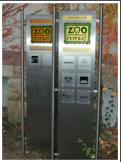 Edelstahlstehle für Sponsoren im Zoo Leipzig
